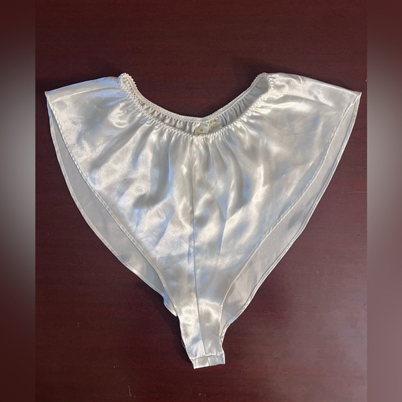 Victoria's Secret Other - Vintage Victoria's Secret White Satin Lingerie